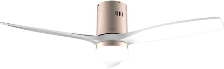 Deckenventilator mit Licht EnergySilence Aero 5600 Aqua GoldWeiß Verbunden - Cecotec