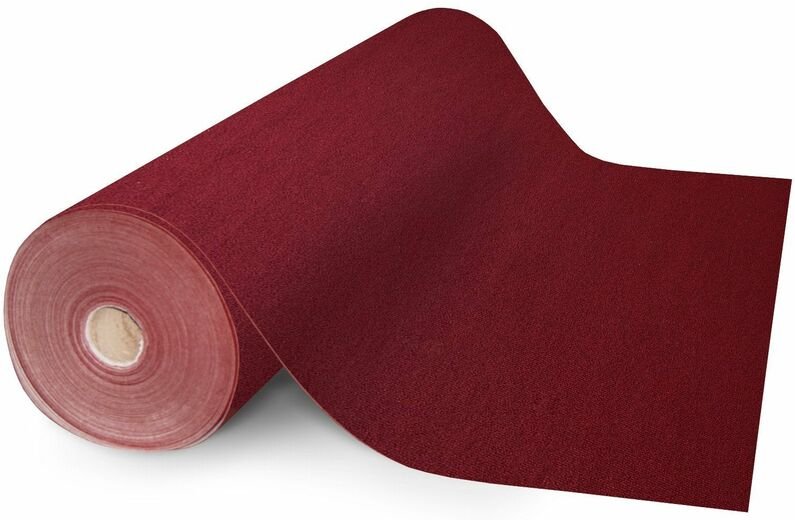 Nadelfilz-Teppich Malta Event-Teppich Dunkelrot 200 x 100 cm