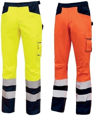 Pantaloni da lavoro Alta visibilità Upower Light-Arancione-L - Orange - - Orange
