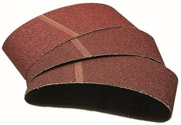 Schleifband-Set K120 3-teilig für Bandschleifer - Wolfcraft