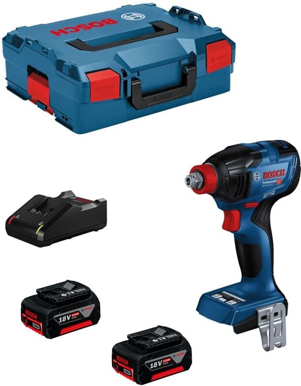 Bosch Professional - Drehschlagschrauber bosch gdx 18V-210 c (2 x 5,0 Ah + GAL18V-40 + L-Boxx 136)