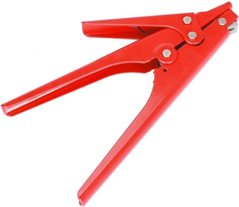 HS-519 Kabelbinderpistole, Kabelbinderwerkzeug, tragbare Drahtklemme, Handwerkzeug zum schnellen Bündeln von 2,4–9,0 mm²...