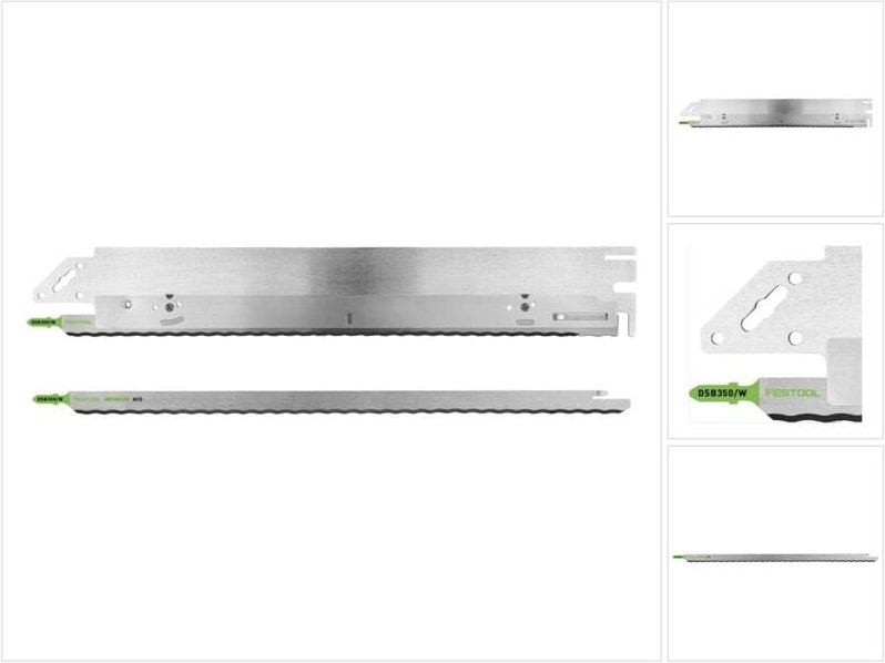 Schneidgarnitur SG-350/W-ISC + 1 x Sägeblatt dsb 350/W Wellenschliff für Dämmstoffschnitte für isc 240 eb - Festool