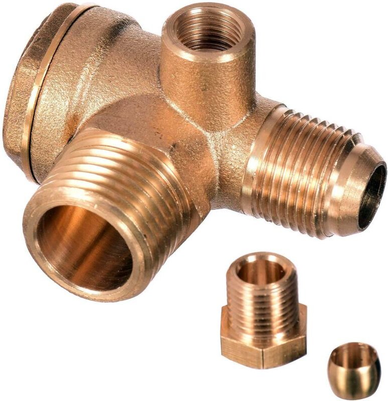 Rückschlagventil Für Kompressor 1/2z X 3/8z 20 Bar Pneumatisch