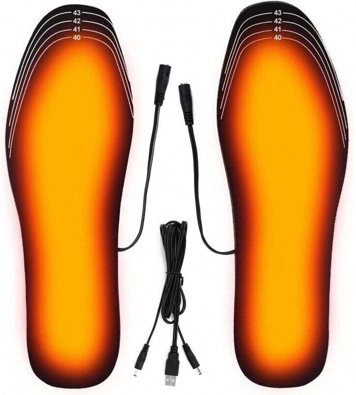 Beheizbare Einlegesohlen / USB-Fußwärmer – Wärmen Sie Ihre Füße