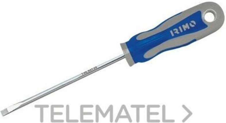 Schraubendreher mit gerader Öffnung, Griff aus Bimaterial, 0,5 x 3 x 100 mm, 408-3-100 Irimo