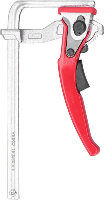 Ej.life - Schienenklemme, Schienenklemme, Ganzstahl-Ratschen-Tischklemme, Schnellschraubenführung, Schienenklemme, 540 L...