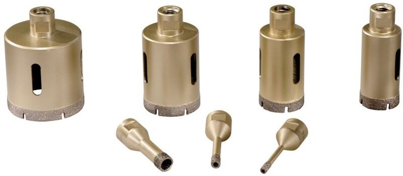 Metabo - Fliesen-Diamantbohrkronen-Set 'Dry', 7-teilig, m 14 (628317000)