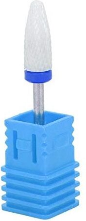 Nagelbohrer Schleifstein Maiskopfform Elektrische Schleifmaschine Zubehör zum Schnitzen, Polieren von Nägeln(Mittelschle...