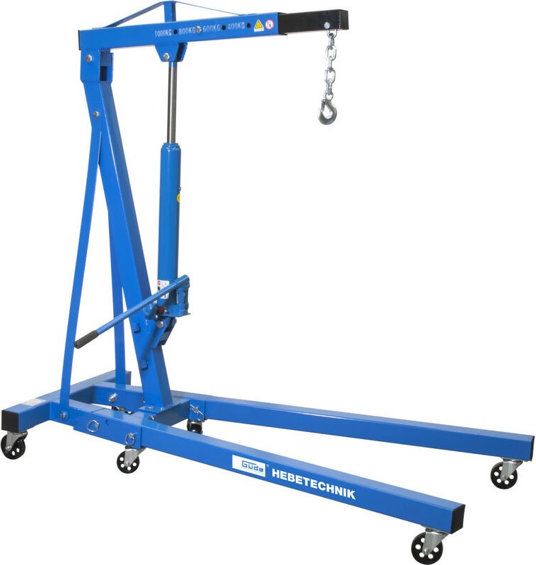 Güde Werkstattkran GWK 1000 kg Hebekran Motorkran Getriebekran Lastkran Kran