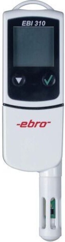 Ebro - 1340-6336 ebi 310 th Multi-Datenlogger Messgröße Temperatur, Luftfeuchtigkeit -30 bis 75 °c 0