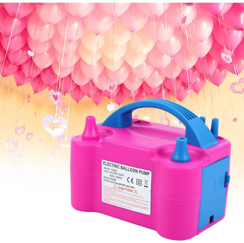 240V Elektrisches Luft-Doppelstrahlgebläse, Party-Ballonpumpen-Inflator, elektrische Ballonpumpe, Ballon-Inflator, Aufbl...
