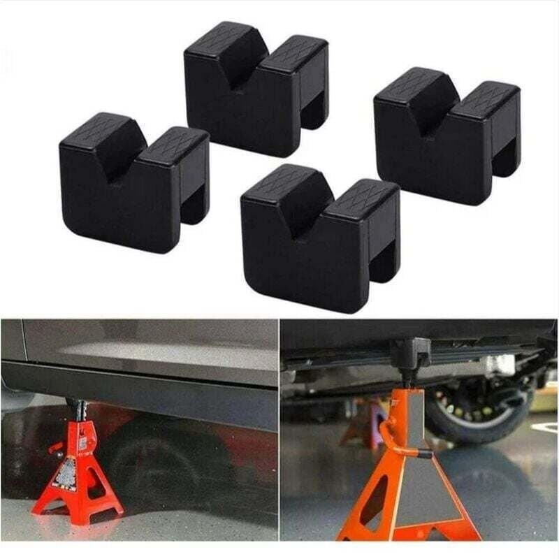 Gabrielle - Gummi-Wagenheber-Pad, 4 Stück, 63 x 50 x 44 mm, für Wagenheber, Universal-Gummi-Pad für Autos/SUV, robust un...