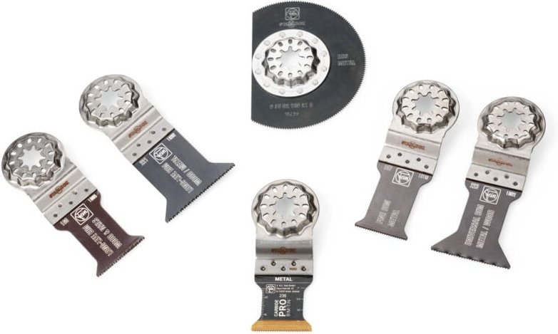 Fein - Zubehör-Set Best of Starlock metal, 6-tlg. in Kunststoffbox