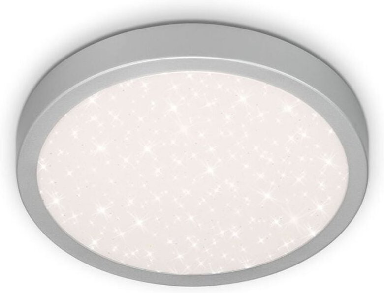 Briloner - led Deckenleuchte Sternenhimmel 18W silber Metall-Kunststoff Ø28 cm