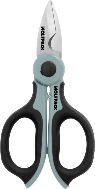 Elektrikerschere 155 mm. TPR Plus-Griff. Keine Spannung