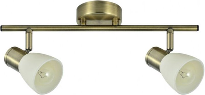 Fabrilamp - akunadecor Cholo strip De Zwei verstellbare Strahler Leder