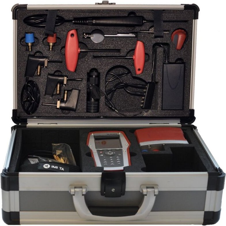 IMI Heimeier TA Einregulierungsmesscomputer TA-SCOPE HP Premium für hohe Drücke, Version AT, Handbuch DE