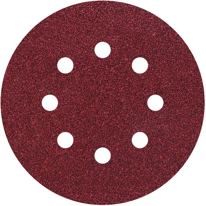 Exzenterschleifpapier mit Klett 125 mm 2070000 - Wolfcraft