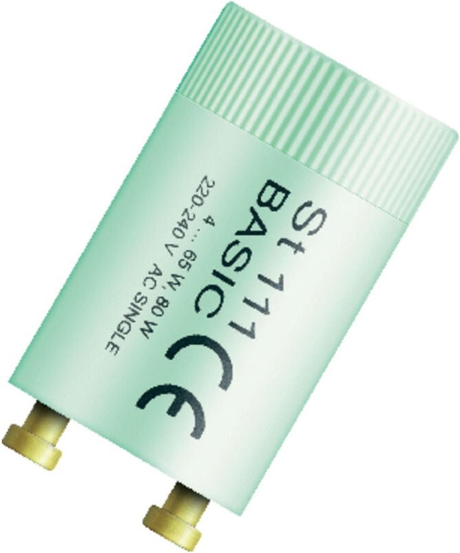 Osram - homelighting Leuchtstoffröhren Starter ST1111 4/65W 2er Set 230 v 4 bis 65 w