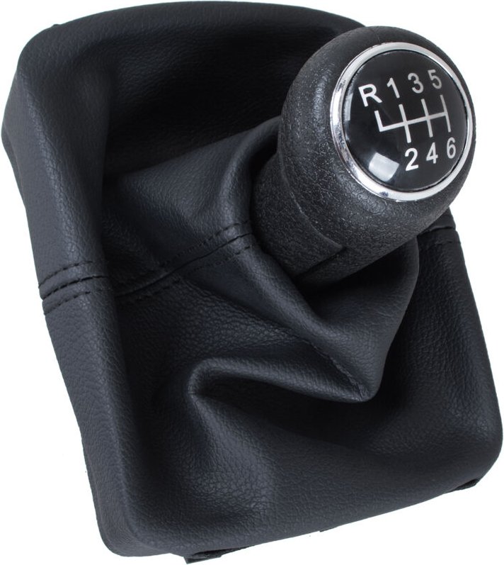 VW Polo IV 01-09 Schaltknauf + 6-Gang-Schaltsack