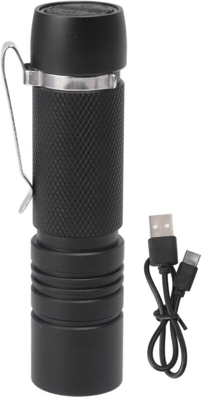 Wiederaufladbare Mini -Taschenlampe 700 lm Super hell led Small Pocket edc mit Clip für Camping -Wandern täglich verwend...