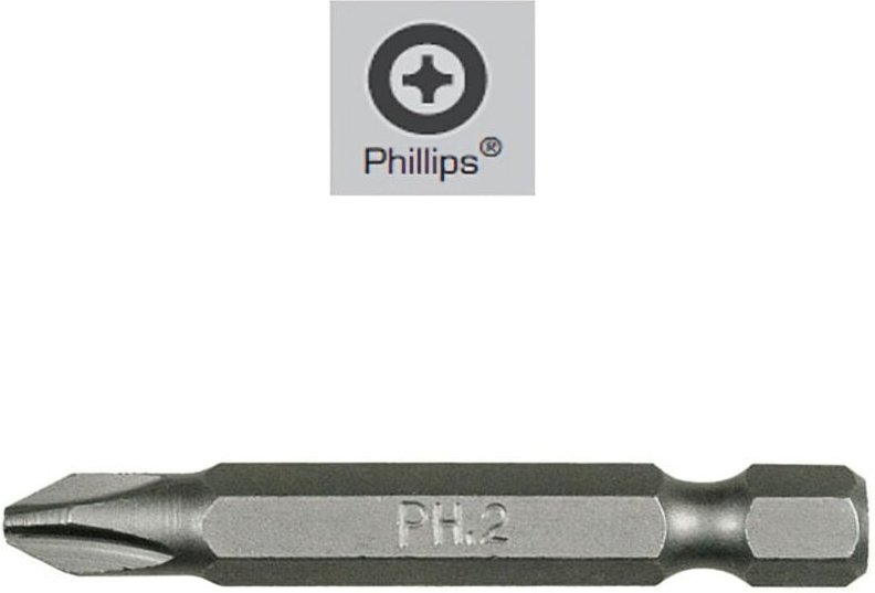 Kreuzschlitzschraubendreher Nr. 2 mit langen Spitzen (2 Stück)