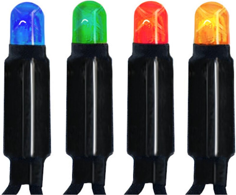 System 24 'Baum-Lichterkette-Extra', 8 x 1,4m bunt