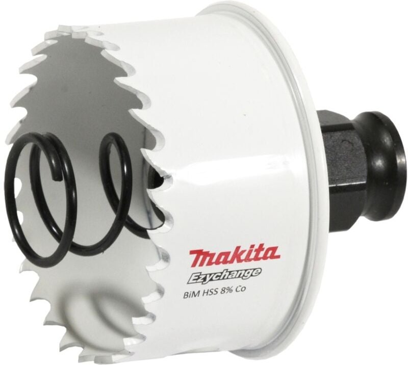 Thumbnail - Lochsäge ezychange BiM ø 51 mm, für dünne Bleche, mit Gegendruckfeder - Makita