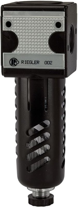 Riegler Filter »multifix«, PC-Behälter, Schutzkorb, 5 µm, BG 3, G 3/4, HA