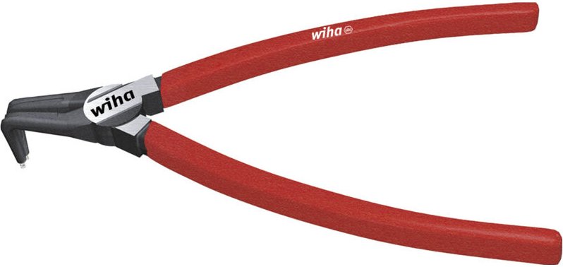 Sicherungsringzange Classic mit MagicTips® für Aussenringe (Wellen) mit abgewinkelter Form a 41, 300 mm (34707) - Wiha
