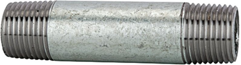 Rohrdoppelnippel 23, ag/ag, r 1/2, Länge 180,0 mm - Riegler