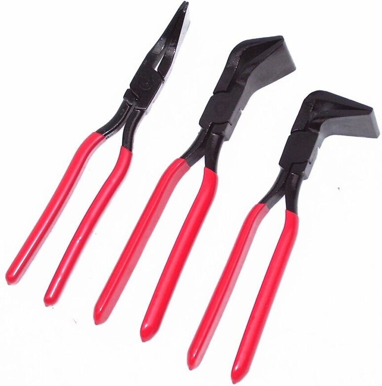 Apex - 3 x falzzange 0° 45° 90° dachdecker 55069 absetzzange abkantzange Blechzange