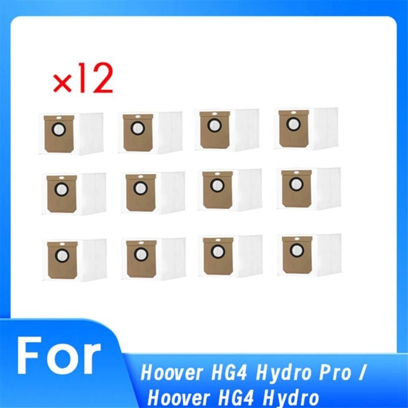 12 Staubbeutel für HG4 Hydro Pro/Kehrmaschinen-Zubehör. Langlebig und leistungsstark.