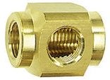 Thumbnail - T-Verteiler, M5, sw 8, Messing - Riegler