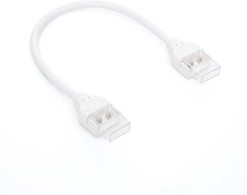 Verbinder Doppelt mit Kabel für LED-Streifen rgbic cob 24V dc IP65 Breite 10mm 12 mm