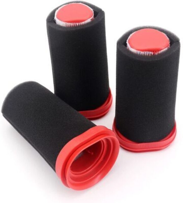 Set mit 3 Motorschutzfiltern für Flexxo Akku-Staubsauger Bosch 25,2 V/21,6 V BBH3Z0025 BBH3PETGB BBH3211GB BBH3251GB, Al...