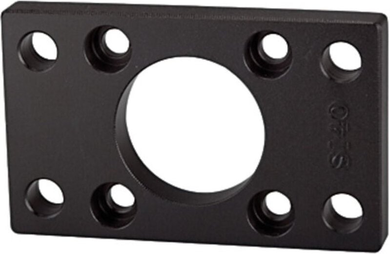 Riegler - Flanschbefestigung, Typ »fa« für Normzylinder, für Kolben-Ø 32