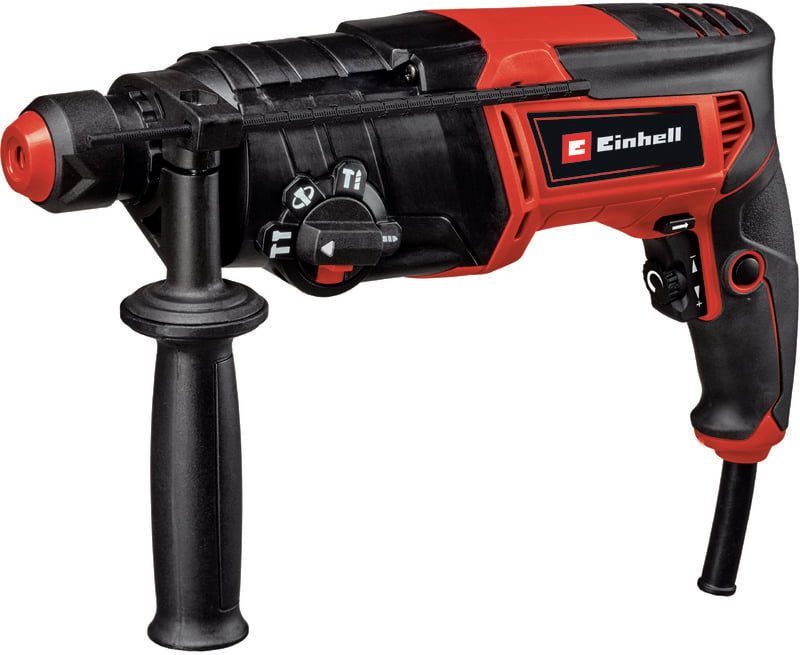 Thumbnail - Einhell - Bohrhammer tc-rh 800 4F (800 w, 2.6 Joule, Bohren + Hammerbohren + Meißeln mit/ohne Fixierung, pneumatisches S...