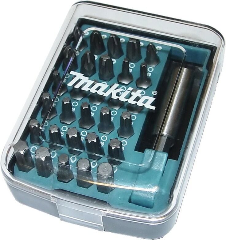 Koffer mit 31 Schraubzubehörteilen - Makita D-34936