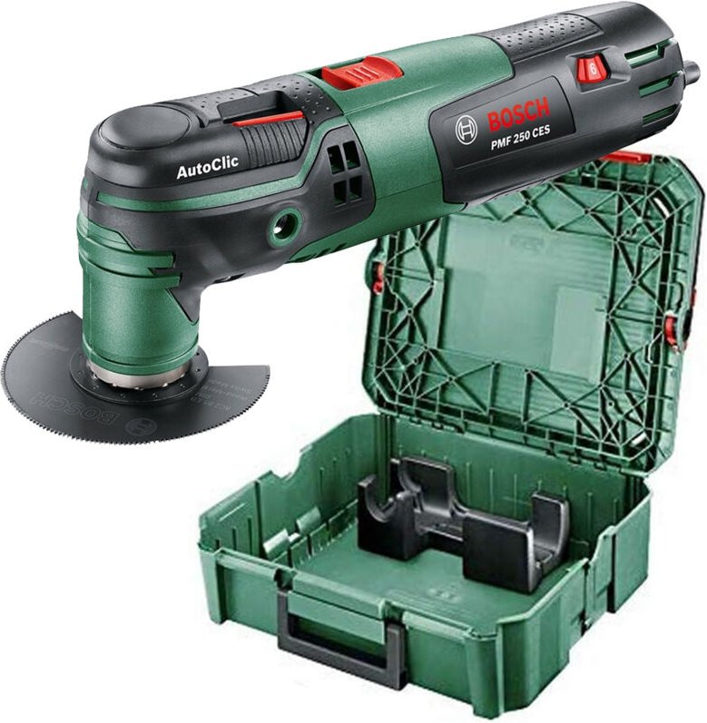 Bosch - Multifunktionswerkzeug pmf 250 ces mit SystemBox ohne m&m Zubehör - 603102105