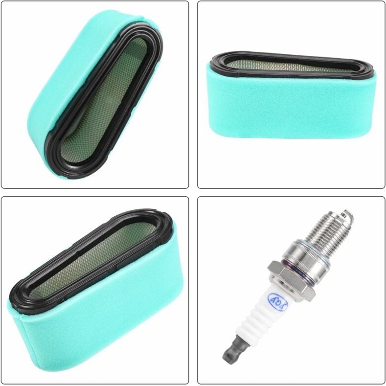 Luft Filter Vorfilter Kraftstoff Absperren Ventil ZüNd Kerze für & Stratton 496894S 493909S 272403S 12,5-17 ps Motor