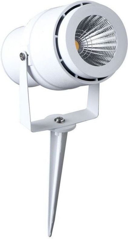 12W led Gartenstrahler mit Erdspieß, Weiß, Warmweiß, IP65 - V-tac