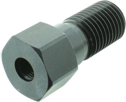 Adapter für Bohrkronen 1 1/4 Zapfen auf r 1/2 Muffe