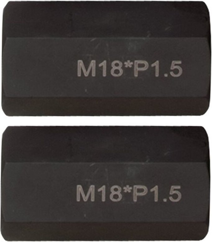 KS-Tools 460.1774 Gewindeadapter-Satz M18x1,5x65mm , 2-tlg.