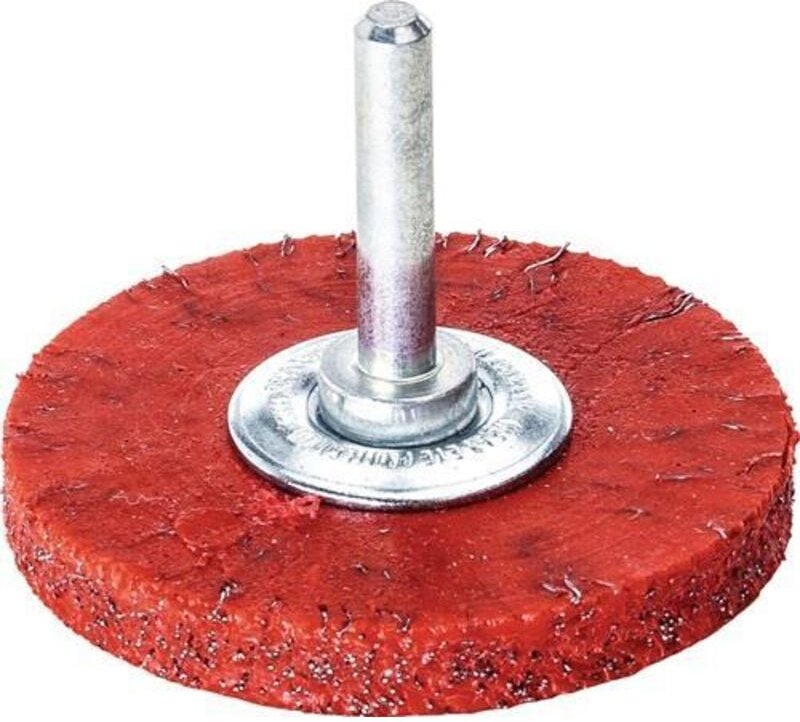 Lessmann ® - Sicherheits-Rundbürste ø 60 mm Drahtstärke 0,3 mm Stahl 8 mm 15000 min-¹