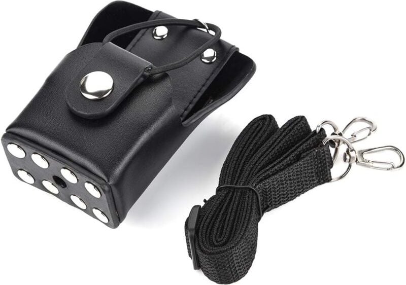 Thumbnail - Memkey - Funkgerät-Tasche, Funkgerät-Halterung, Lederhülle für Motorola GP328plus/GP338plug/GP344/GP388 Walkie-Talkie-Fu...