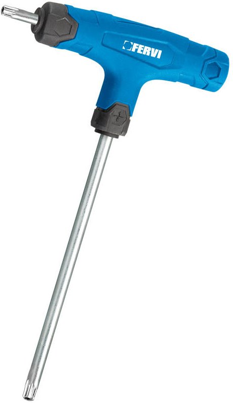 Torx-Schlussel mit T15-Kunststoffgriff Fervi c855/t15