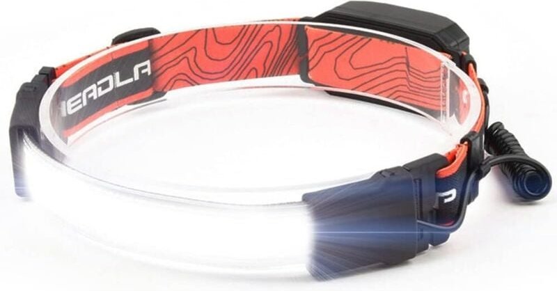 LED-Stirnlampe, 600 Lumen, über USB wiederaufladbar, wasserdicht, 3 Beleuchtungsmodi, COB-Stirnlampe mit LED-Hintergrund...