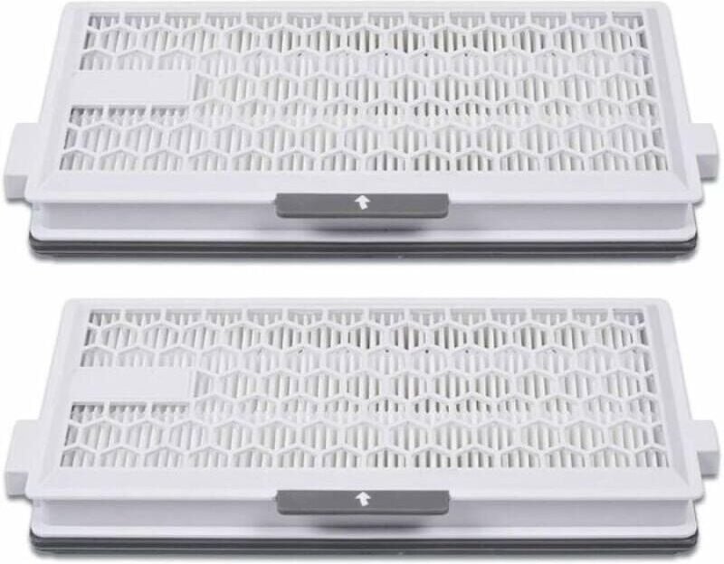 2er-Pack Airclean Plus Filter für Miele Air Clean SF-HA 50, Complete C2 C3, Compact C1 C2, 10107860